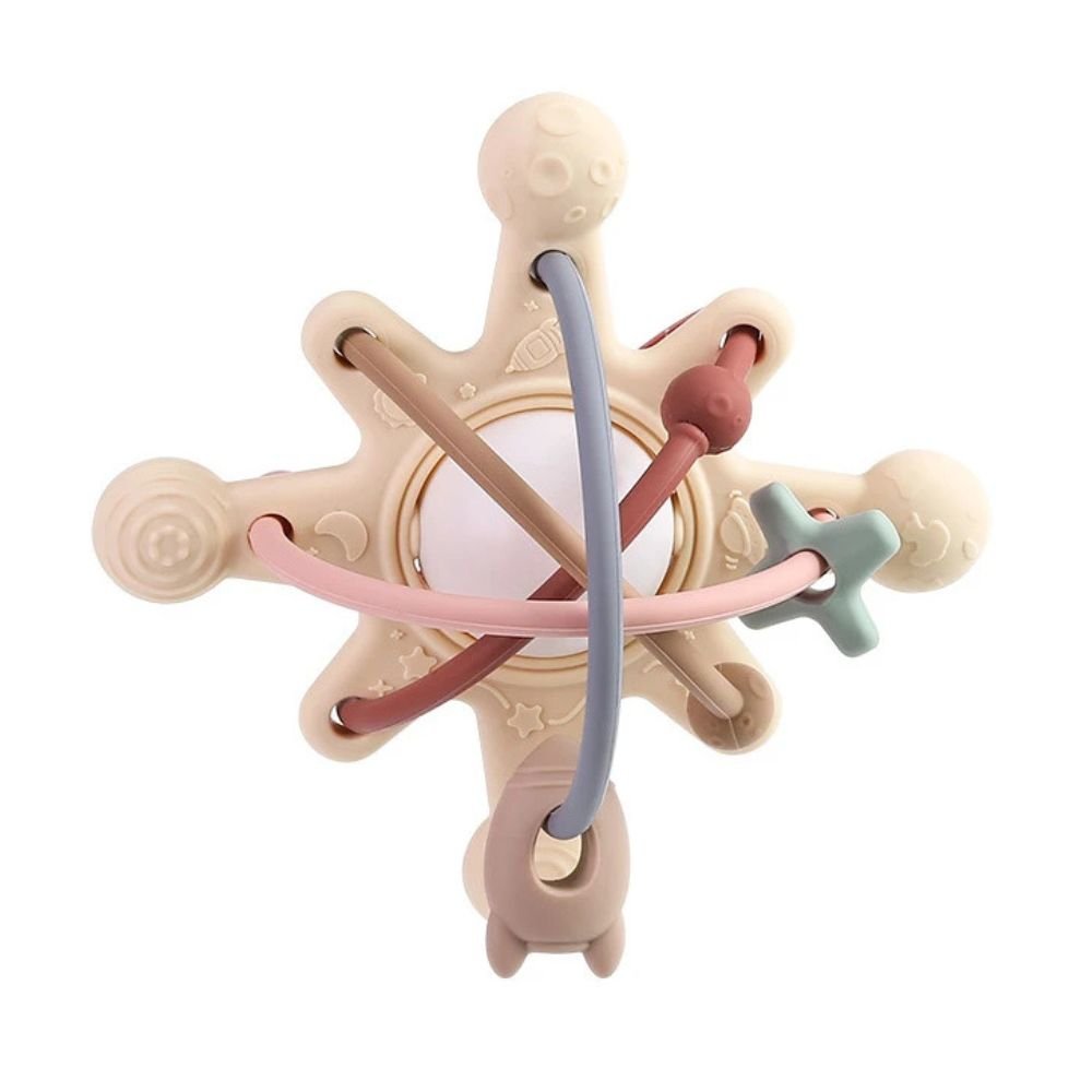 Dual - Sensory Silicone Rattle & Teether (3 - 12M) - Baby Teether from Senso - Blanky