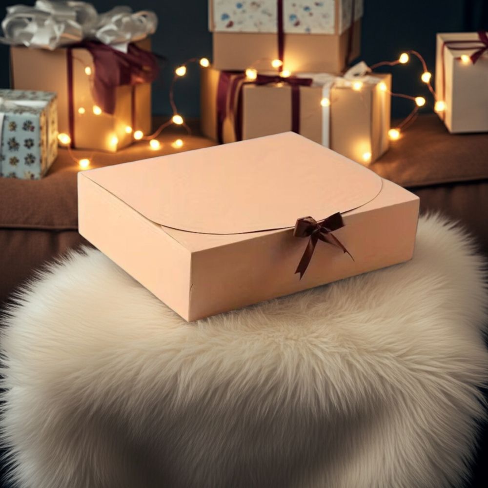 Kraft Paper Gift Box with Ribbon Accessory - Gift Box from Senso - Blanky