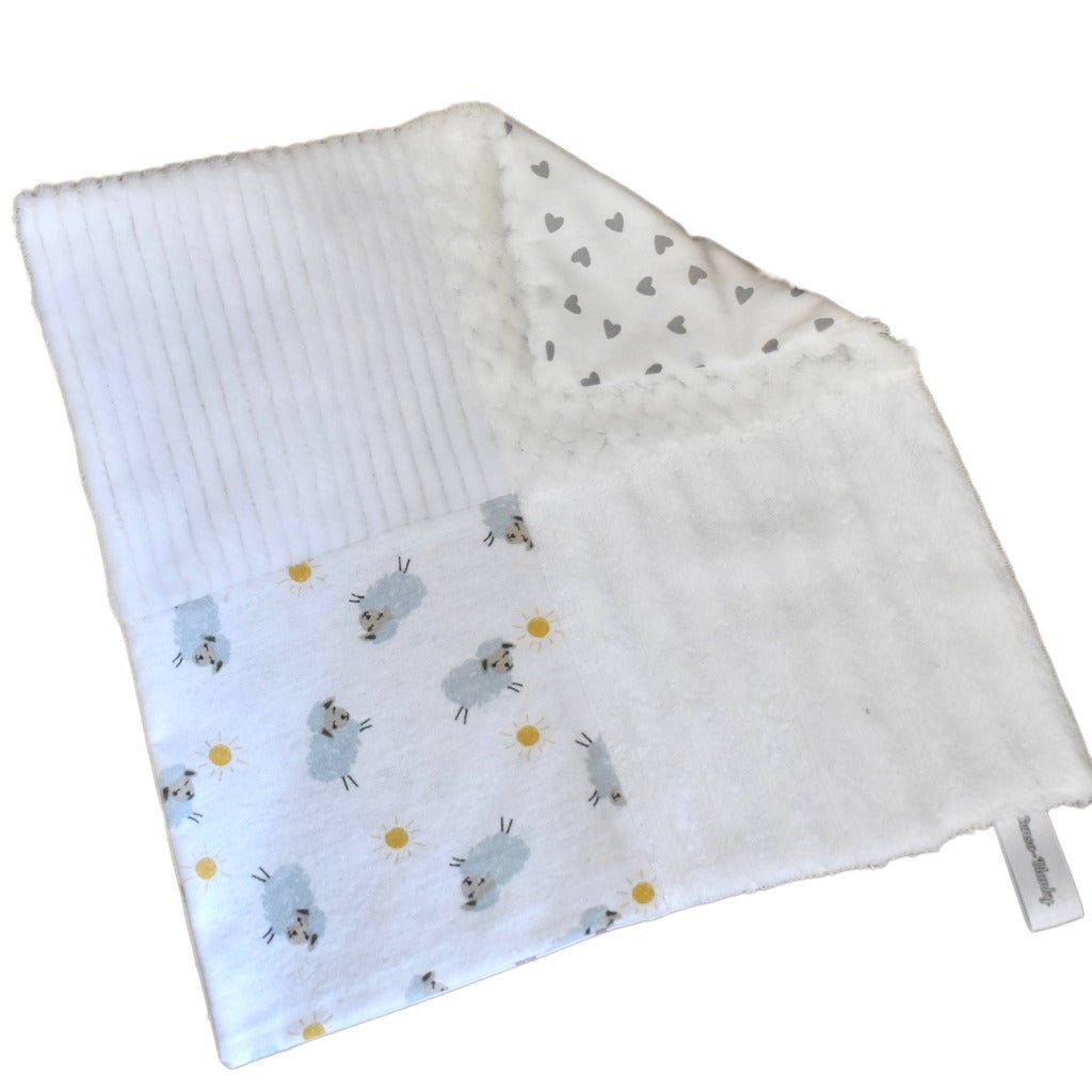 Senso - Blanky Nap - Time Blanket (0M+) White - Baby Security Blanket from Senso - Blanky