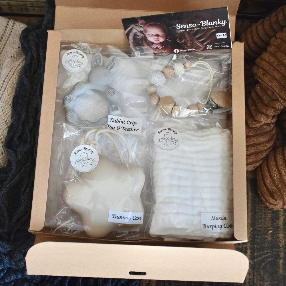 Senso - Blanky Sensory Gift bundle (3M+) - White - Baby Gift Set from Senso - Blanky