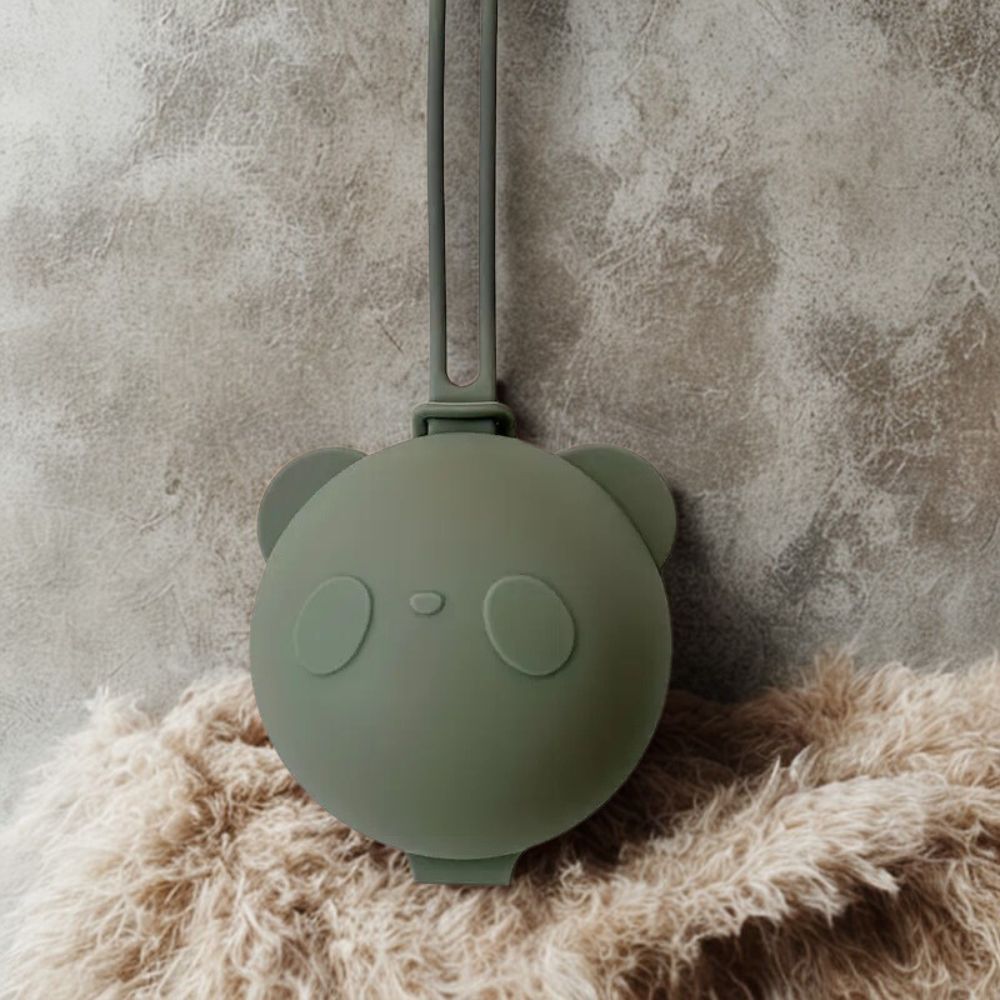 Silicone Dummy Case Sage Bear - Baby Hygiene Accessory from Senso - Blanky