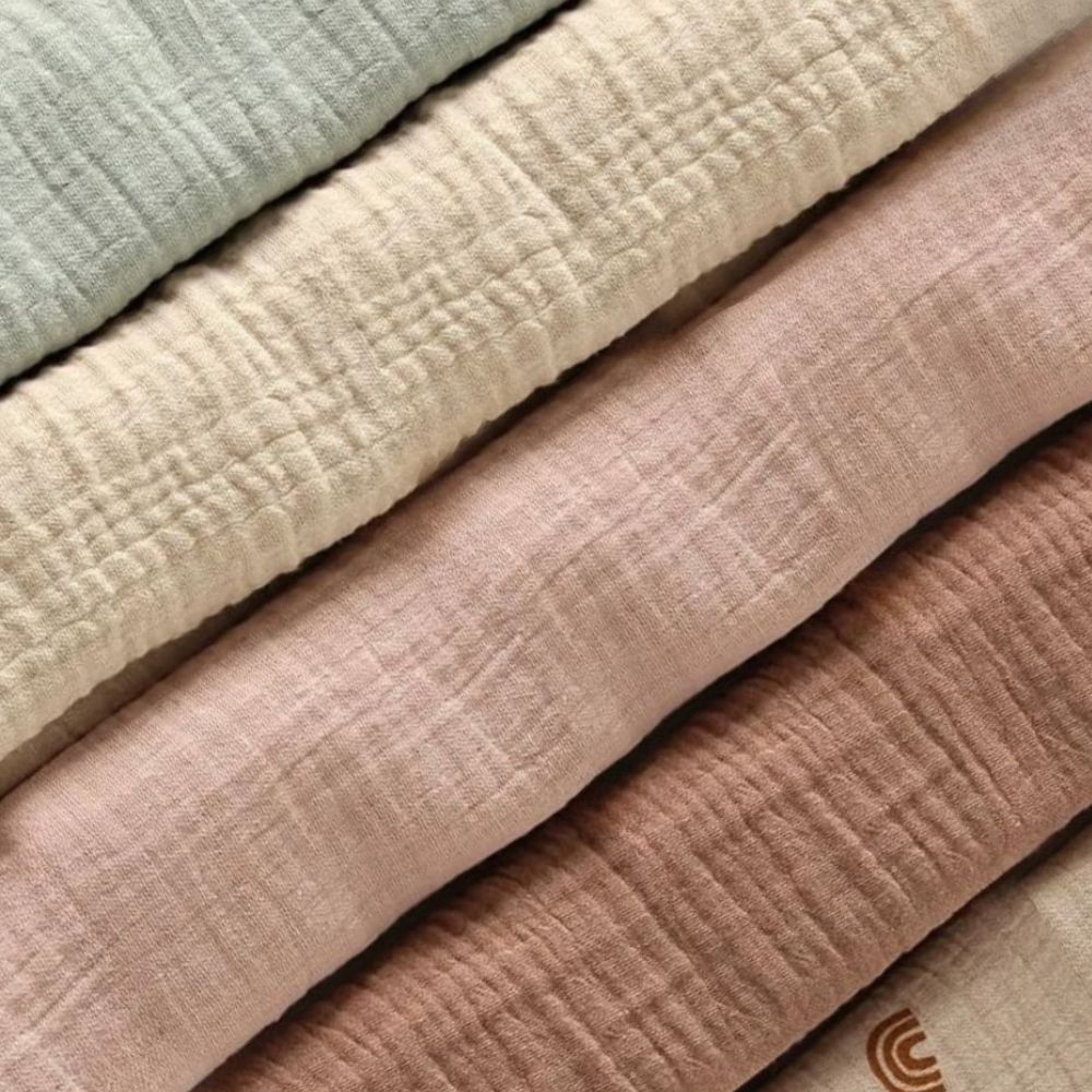 Ultra - Absorbent Multi - Use Muslin Squares (22x22cm) Multicolored Pack - from Senso - Blanky