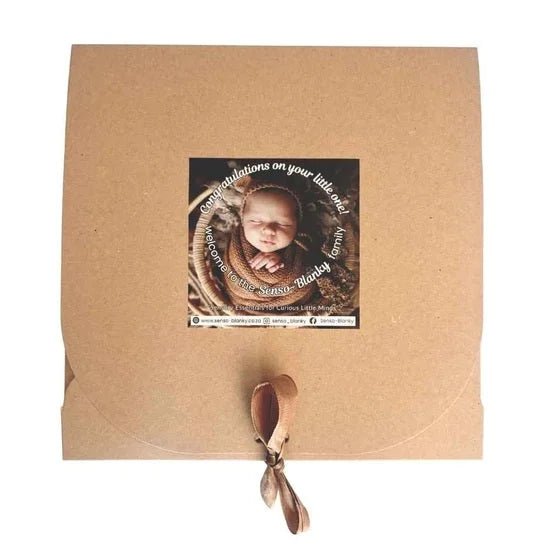 Kraft Paper Gift Box with Ribbon Accessory - Gift Box from Senso - Blanky