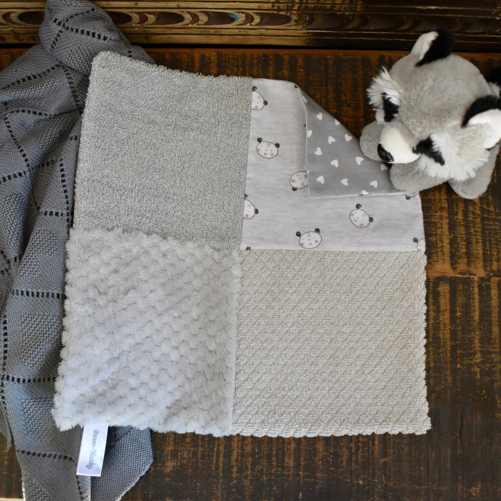 Senso - Blanky Nap - Time Blanket (0M+) Grey - Baby Security Blanket from Senso - Blanky