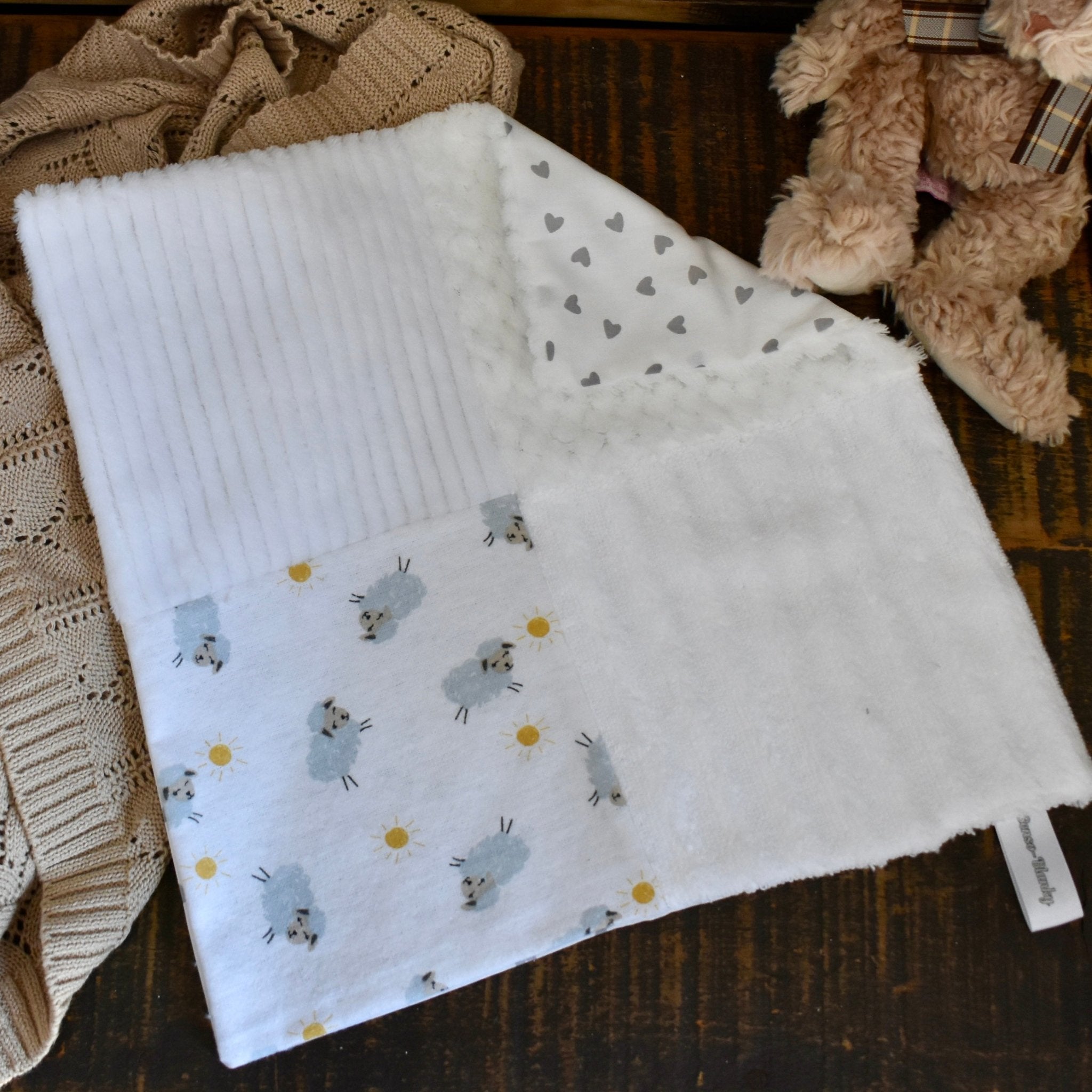 Senso - Blanky Nap - Time Blanket (0M+) Latte - Baby Security Blanket from Senso - Blanky