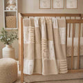 Senso-Blanky Play-Time Blanket for newborns featuring a 6x6 grid of multi-textured sensory fabric blocks.