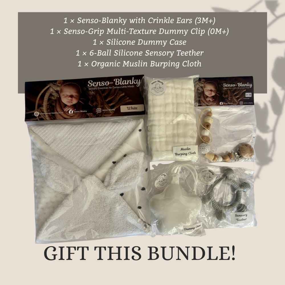 Senso - Blanky Sensory Gift bundle (3M+) - White - Baby Gift Set from Senso - Blanky