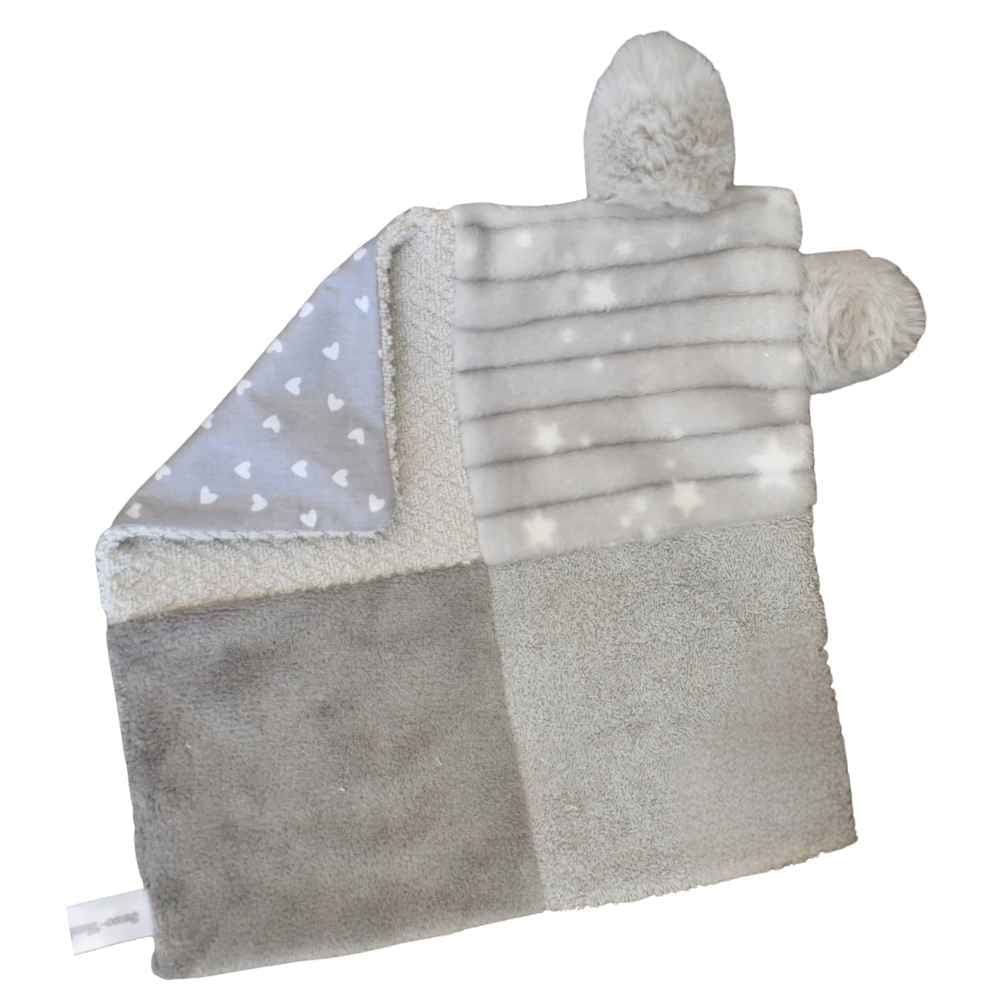 Senso - Blanky with Crinkle Ears (3M+) Grey - Baby Security Blanket from Senso - Blanky