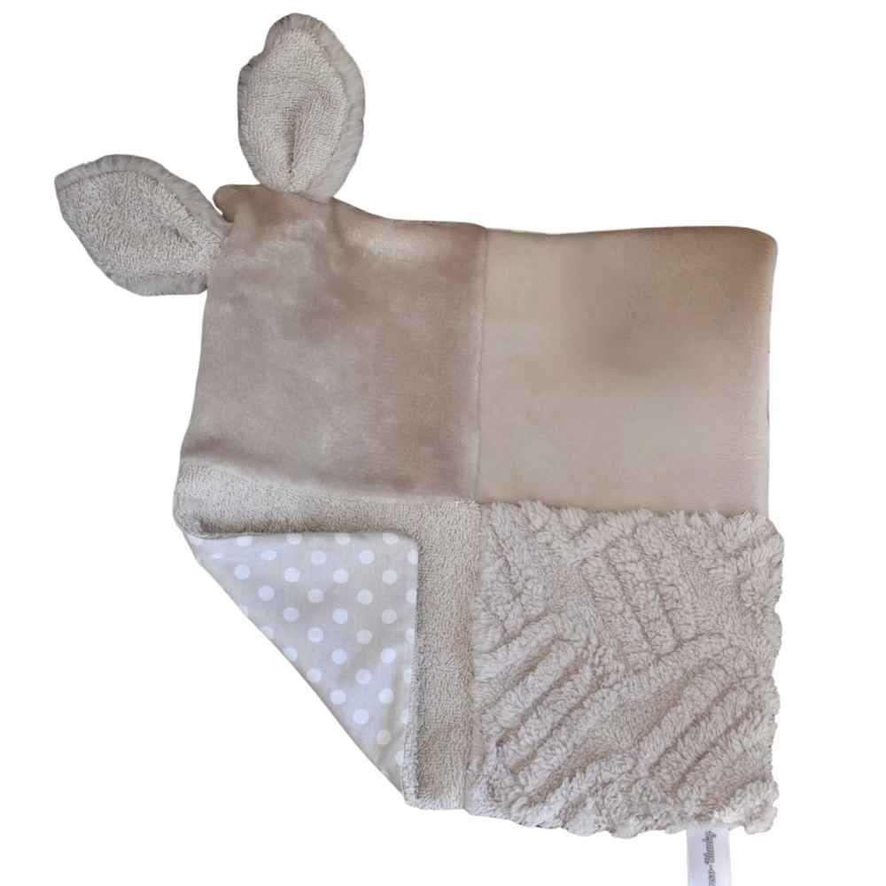 Senso - Blanky with Crinkle Ears (3M+) Grey - Baby Security Blanket from Senso - Blanky