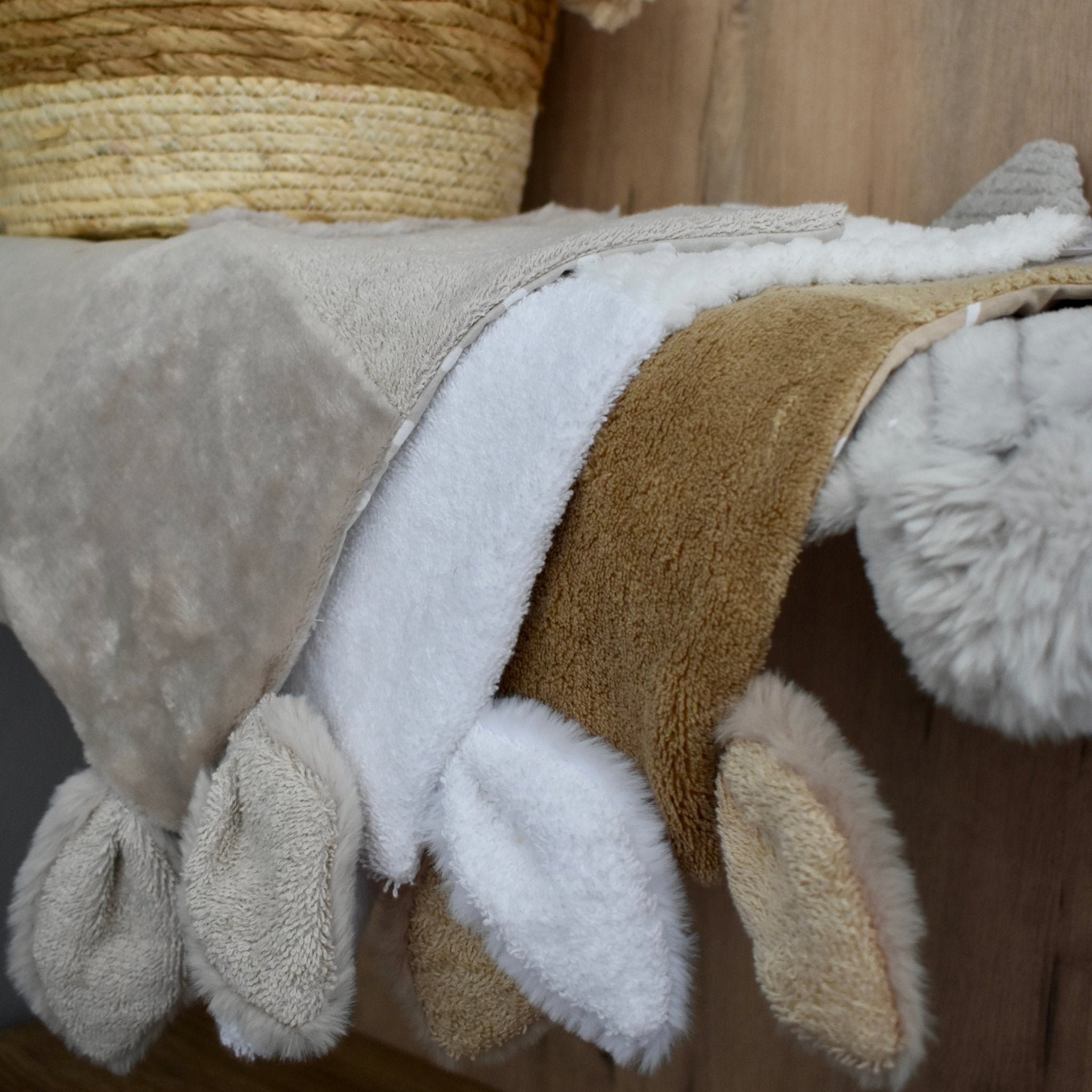 Senso - Blanky with Crinkle Ears (3M+) White - Baby Security Blanket from Senso - Blanky