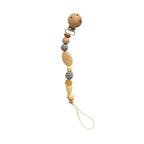 Senso - Grip Multi - Texture Dummy Clip (0M+) Multi - Tone Grey - Baby Care Essentials from Senso - Blanky
