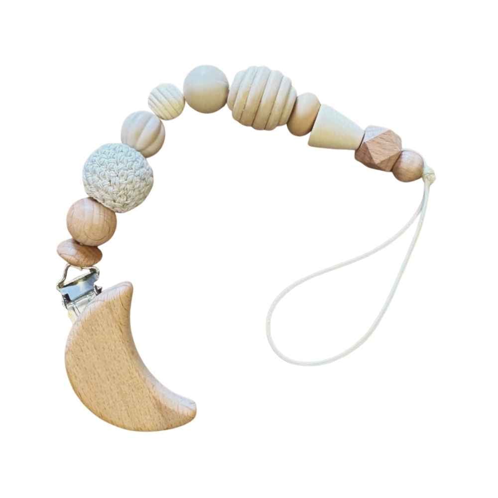 Senso - Grip Premium Dummy Clip with Special Character (0M+) Multi - Tone Natural - Baby Care Essentials from Senso - Blanky