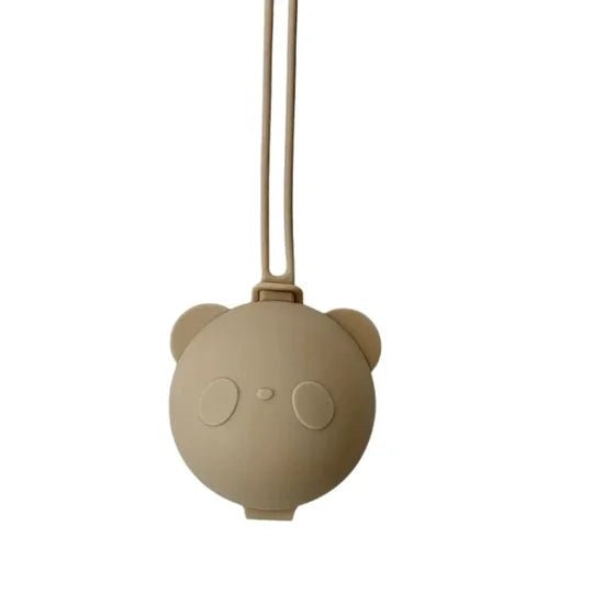 Silicone Dummy Case - Various Styles Beige Star - Baby Hygiene Accessory from Senso - Blanky