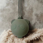 Silicone Dummy Case - Various Styles Beige Star - Baby Hygiene Accessory from Senso - Blanky