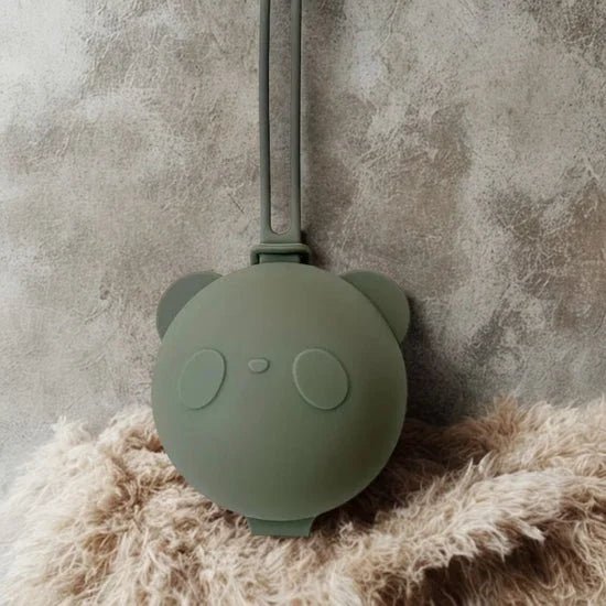 Silicone Dummy Case - Various Styles Beige Star - Baby Hygiene Accessory from Senso - Blanky