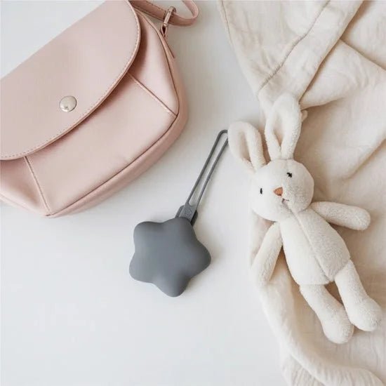 Silicone Dummy Case - Various Styles Beige Star - Baby Hygiene Accessory from Senso - Blanky
