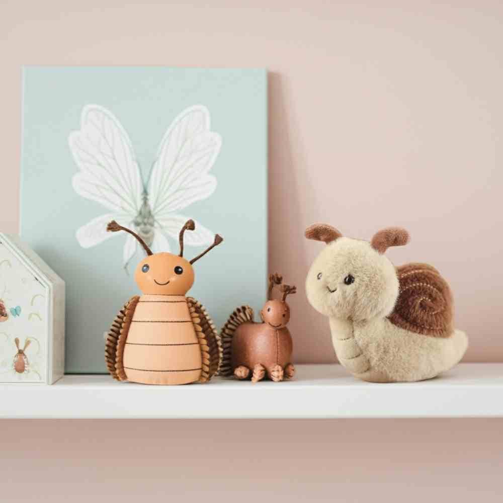 Soft Mini Plush Snail (11cm) - Stuffed Animals & Plush Toys from Senso - Blanky