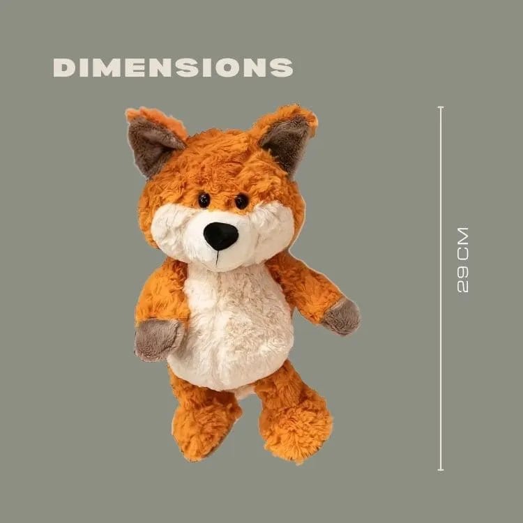 Soft Plush Fox (29cm) - Stuffed Animals & Plush Toys from Senso - Blanky