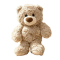 Soft Plush Teddy Bear in Biscuit Brown with height of 31cm, available from Senso-Blanky