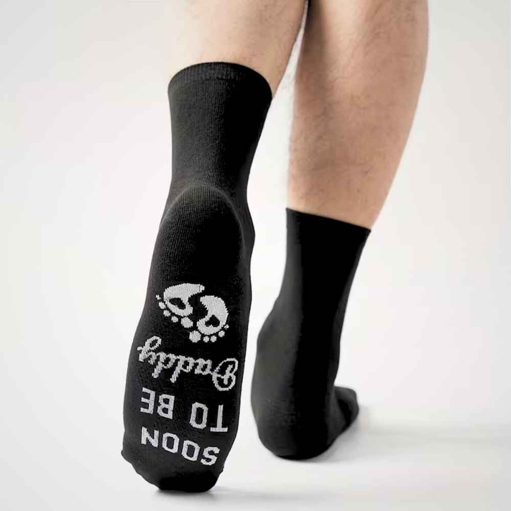 "Soon to be Daddy" Men’s Mid - Calf Novelty Socks (1 Pair) - Daddy To Be from Senso - Blanky