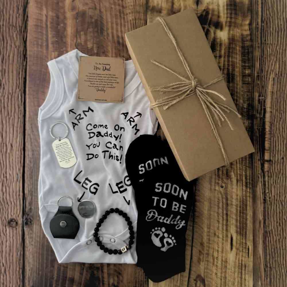 The Ultimate Daddy - to - Be Gift Bundle: Keepsakes for Expectant Fathers - Baby Gift Set from Senso - Blanky