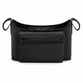 Universal Stroller Organizer Bag in Black with 3 separate compartments, available from Senso-Blanky